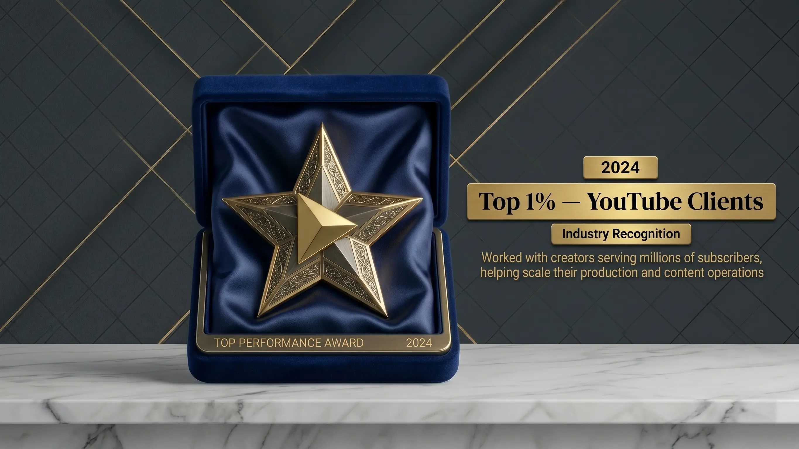 Top 1% — YouTube Clients